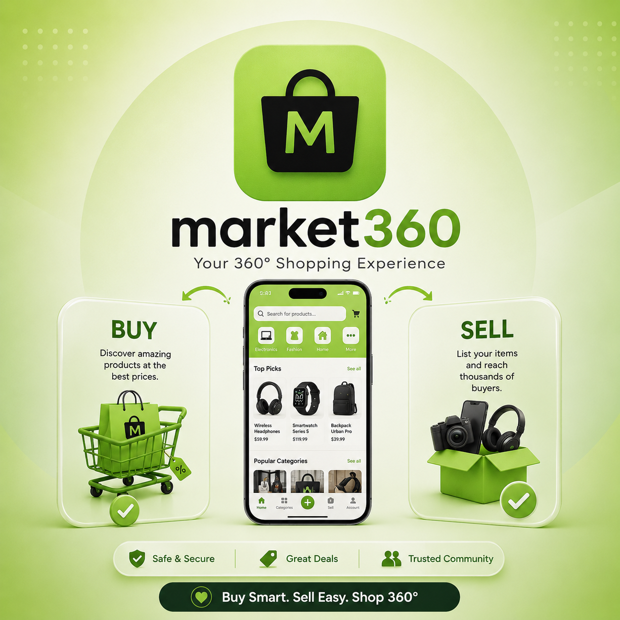 Market360 — Buy. Sell. Pay. Grow.