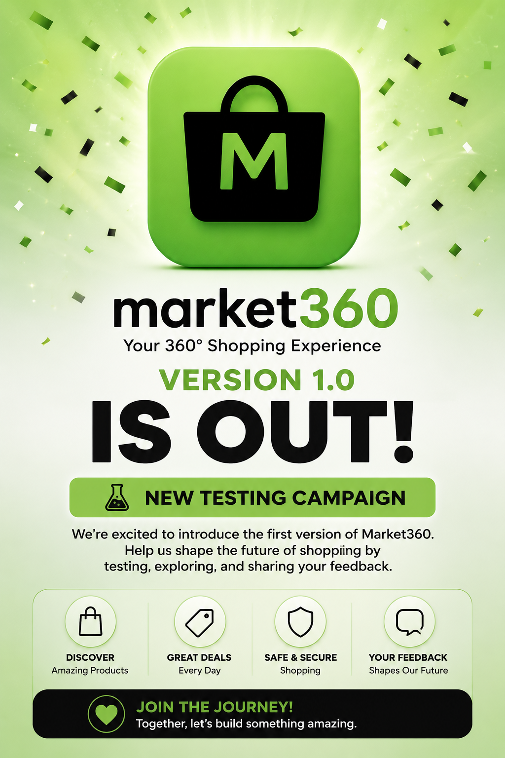 Market360 — Everything you need. One powerful marketplace.