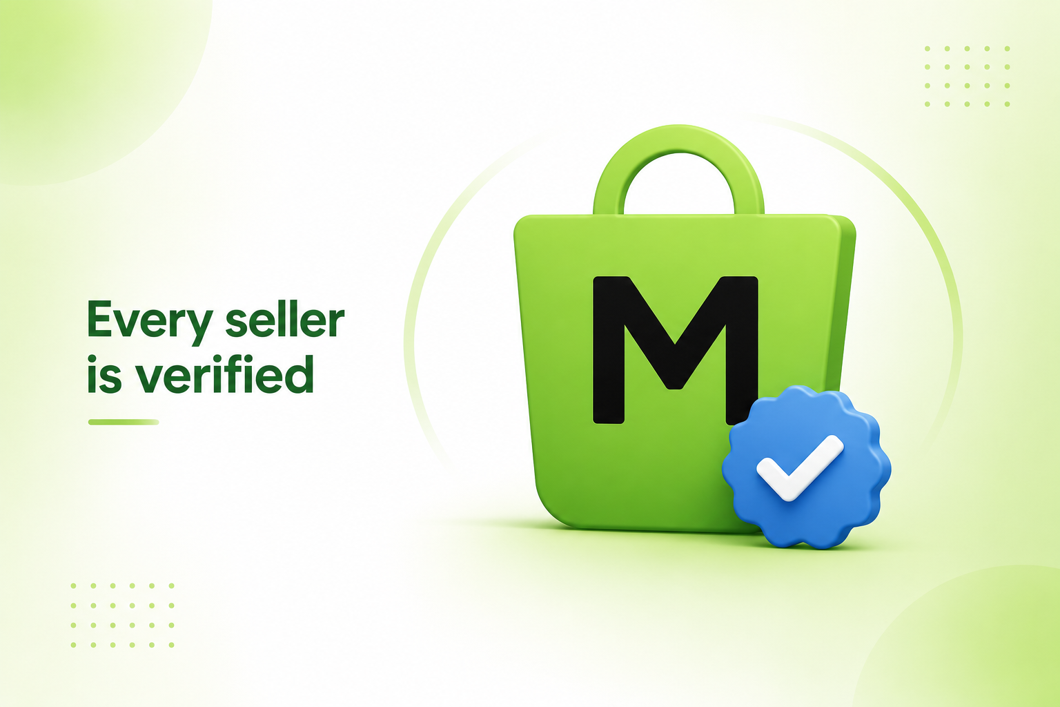 A verified Market360 seller preparing an order